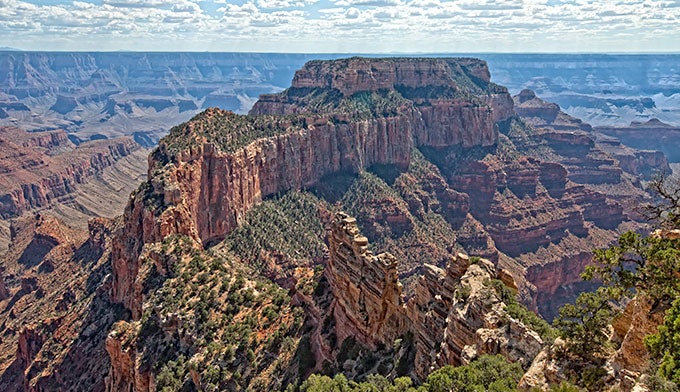 GC-Wotans-Throne-near-Cape-Royal_Dollar_680 Wontans Throne near Cape Royal in the Grand Canyon