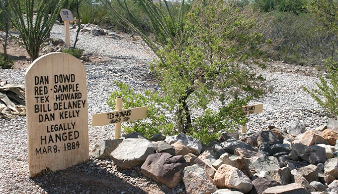 AZ-Tombstone-Boothill-grave_FlickrGabrielMillos_680 Boothill gravesite at Tombstone, Arizona. Photo by Gabriel Millos via Flickr