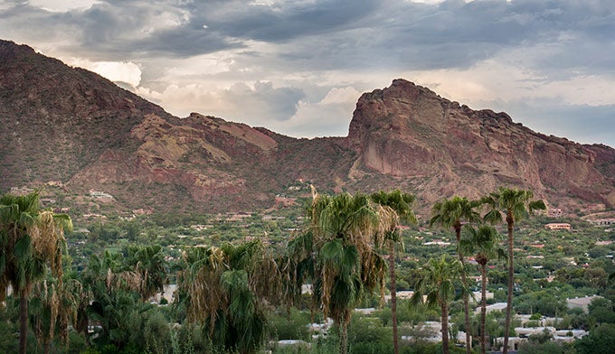 Camelback Mountain near Phoenix and Scottsdale, Arizona Camelback Mountain near Phoenix, Ariz.