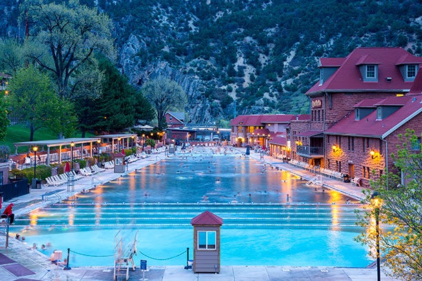 CO-Glenwood-Springs-pool_Ordelheide_612x408 Glenwood Spring hot spring pool. Photo by Grant Ordelheide