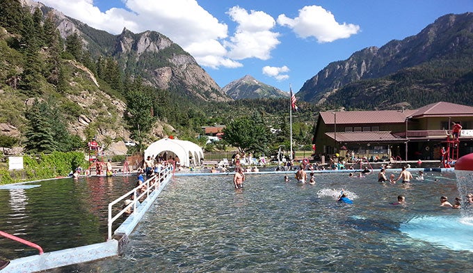 CO-Ouray-Hot-Springs-Pool_FlickrTrickOfTheLight_680 Hot spring pool in Ouray, Colo. Photo by Trick Of The Light via Flickr