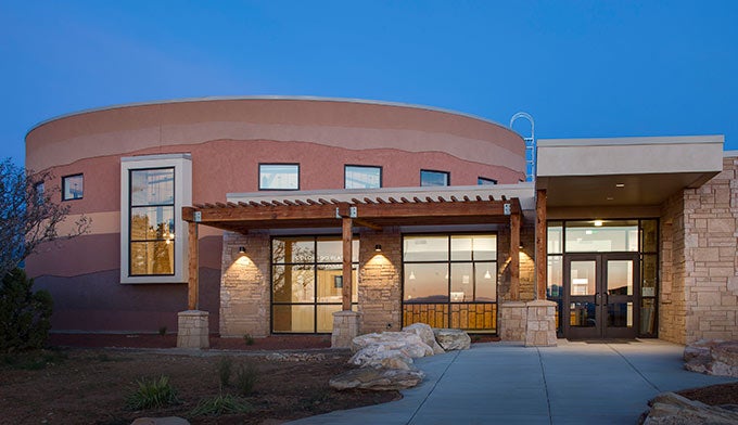 Four-Corners-School-frontofbuilding_Courtesy_680 Canyon Country Discovery Center. Photo courtesy Canyon Country Discovery Center
