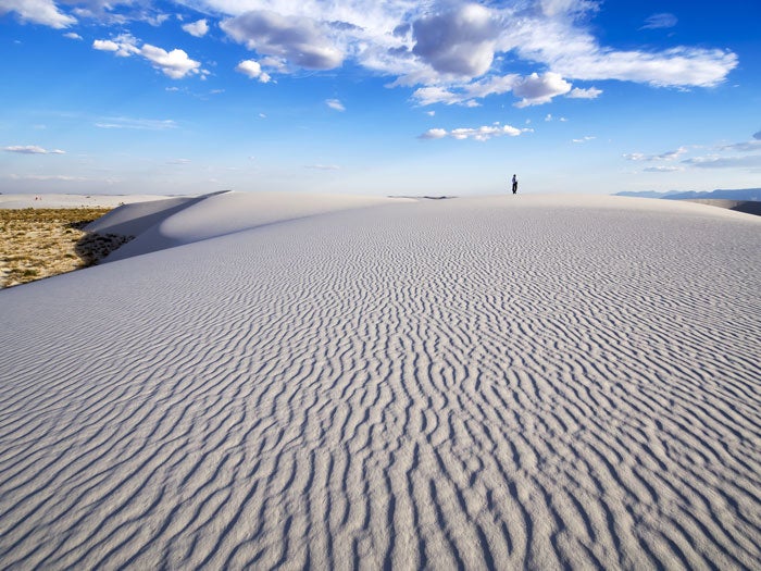 Sand and Sun at White Sands National Park in New Mexico