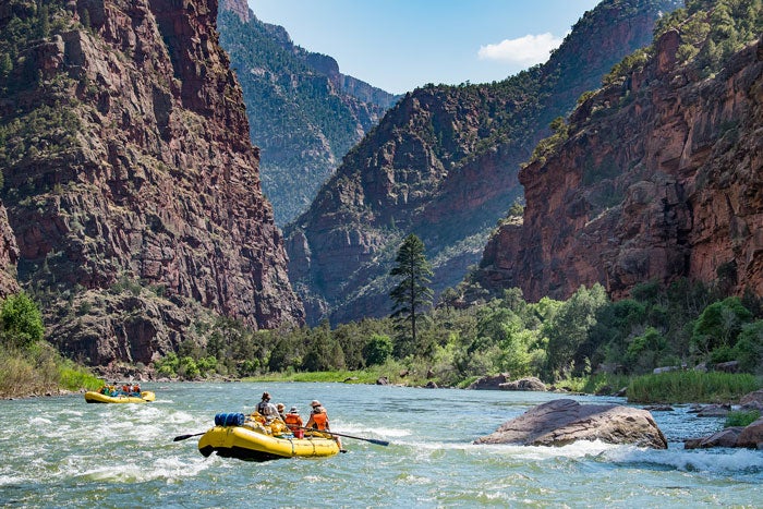 OARS-GatesOfLodore_JoshMiller_OARSRightsManagedSingleUse_700 Rafting the Green River at Gates of Lodore in Dinosaur National Monument. Copyright OARS Rights Managed Single Use