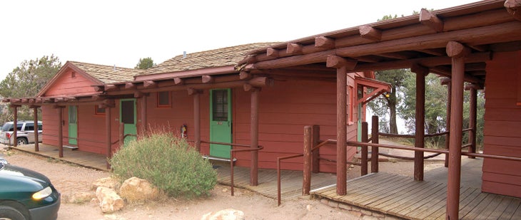 The Rim Cabins at Bright Angel Lodge in the Grand Canyon