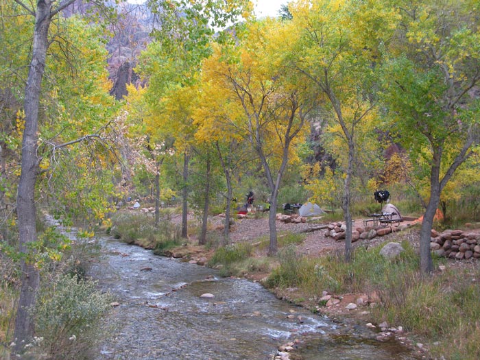 GC-Bright-Angel-Camp-creek_NPSMichaelQuinn_700 Bright Angel Campground in the Grand Canyon.
