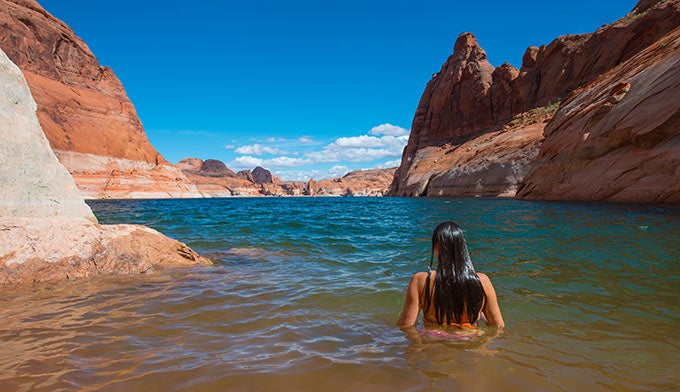 Lake-Powell-swimming_DP_680 Swimming in Lake Powell