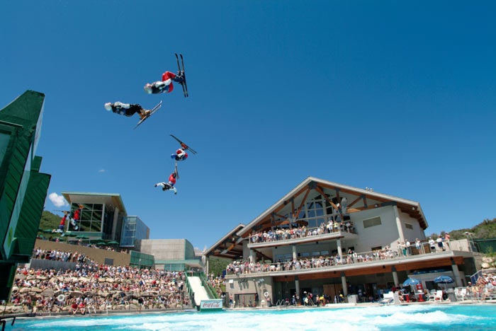VisitParkCity-Olympic-FlyingAcesAerialShow_courtesy_700 Flying Aces Aerial Show at Utah Olympic Park in Park City, Utgah