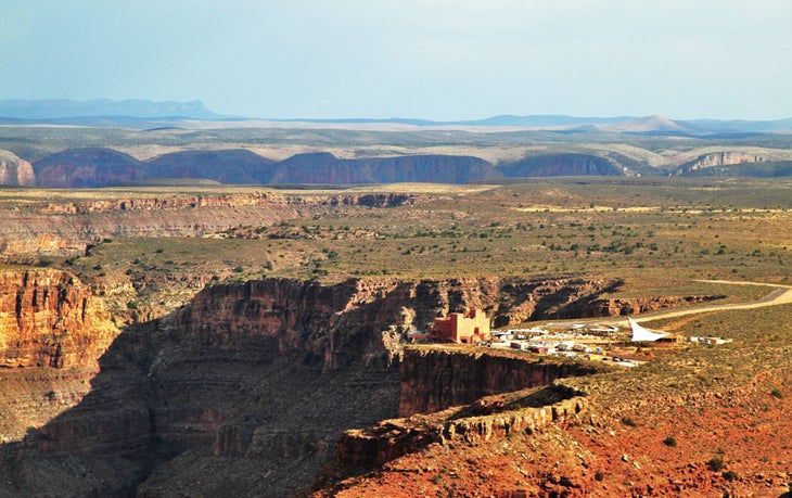 GCWest-Skywalk-Aerial_iStock_940 Grand Canyon West with Skywalk