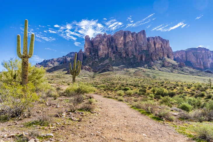 Lost Dutchman State Park in Arizona