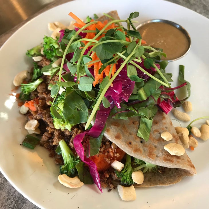 Buckwheat crepe from the Uprooted Kitchen in Gilbert, Ariz.