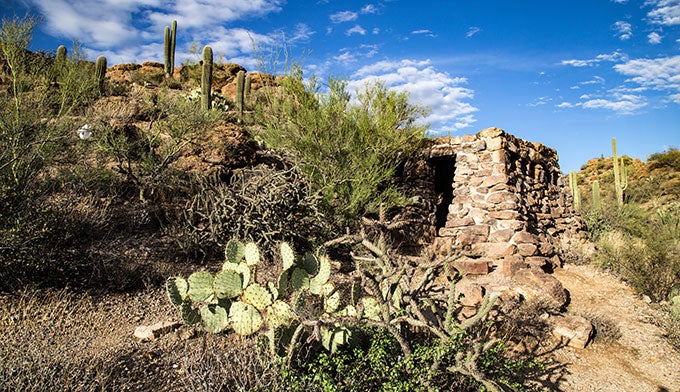 CatalinaSP-ruin_DP_680 Romero Ruins in Catalina Mountain State Park near Tucson