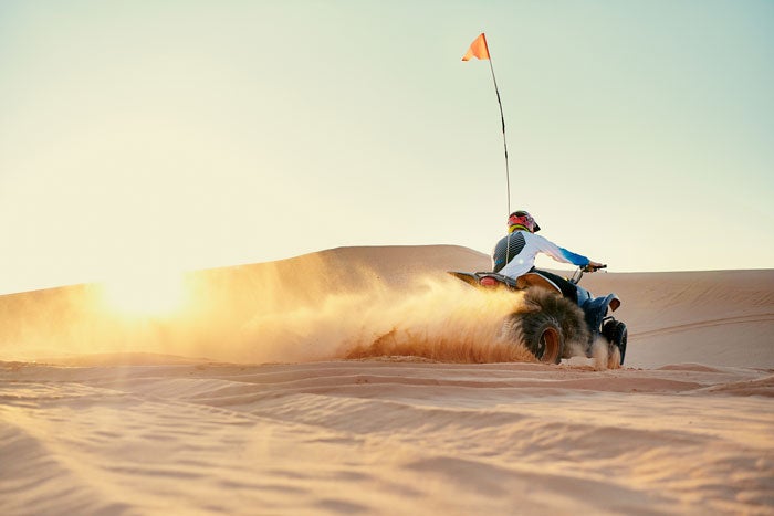 ElPaso-RedSands-ATV_courtesy_700 ATV in Red Sands near El Paso, Texas