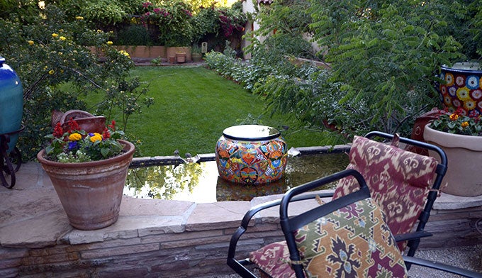AZ-La-Posada-Winslow-gardens_FlickrMaureen_680 The gardens at La Posada Hotel in Winslow, Ariz. Photo by Maureen via Flickr