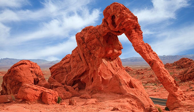NV-ElephantRock-ValleyOfFireSP-LasVegas_DP_680 Elephant Rock in Valley of Fire State Park, Nevada