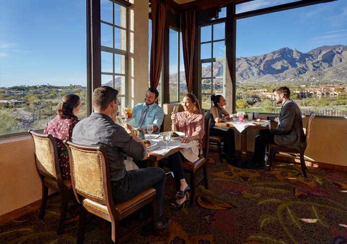 HaciendaDelSol-diningroom_courtesy_700 The dining room at Hacienda Del Sol