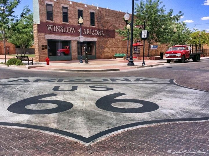 Standin' on the Corner Park in Winslow, Arizona Grand Canyon National