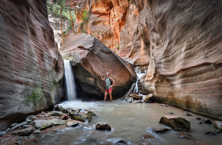 Kanarra Falls Slot Canyon