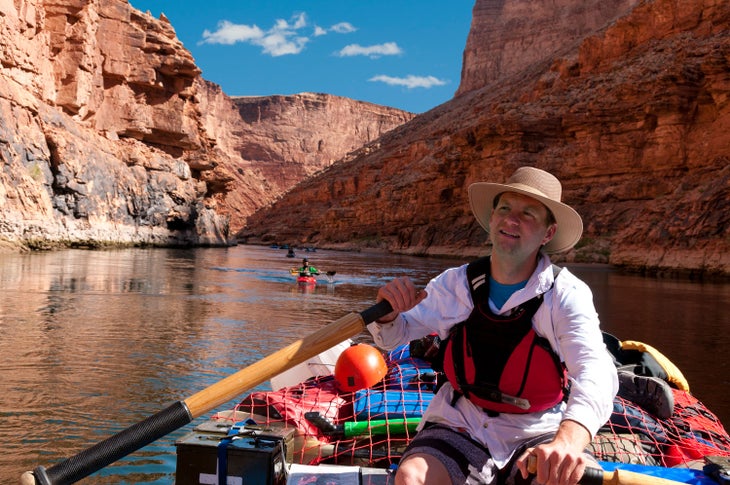 Rafting at mile 6 in the Marble Canyon section of the Colorado River