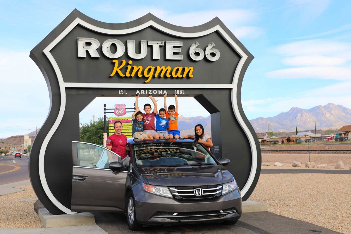 Kingman, Ariz., the King of Route 66, South of Grand Canyon