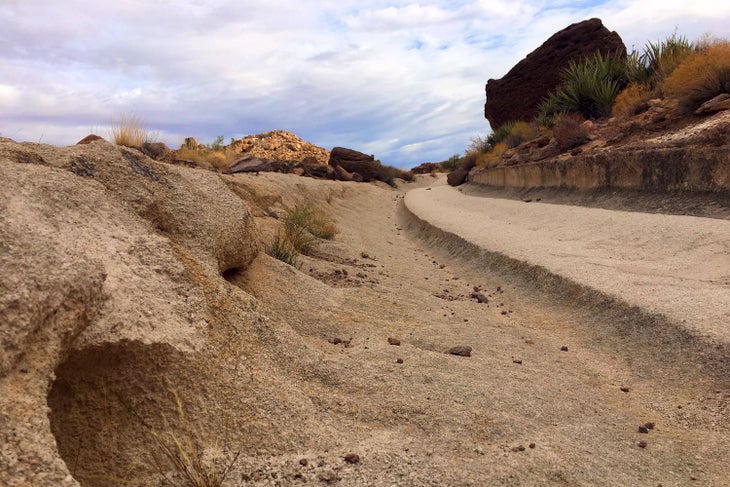 White Cliffs Wagon Road near Kingman, Ariz.